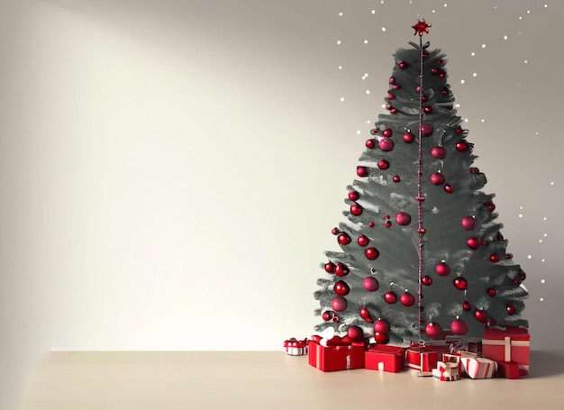 charismas decoration interior tree and background