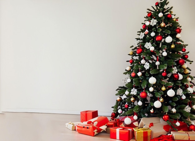 charismas decoration interior tree and background