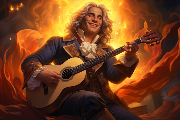 Charismatic bard Generative AI