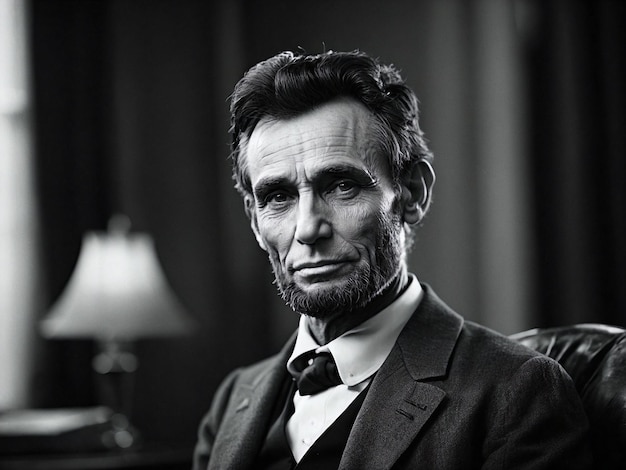 A charismatic and enigmatic figure Abraham Lincoln exudes charm and intelligence 02