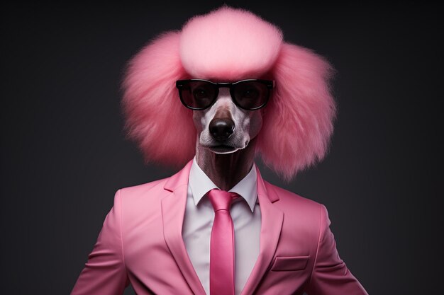 CharismaticCanineCouture_AnthropomorphicPoodle