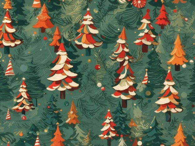 charistmas tree background