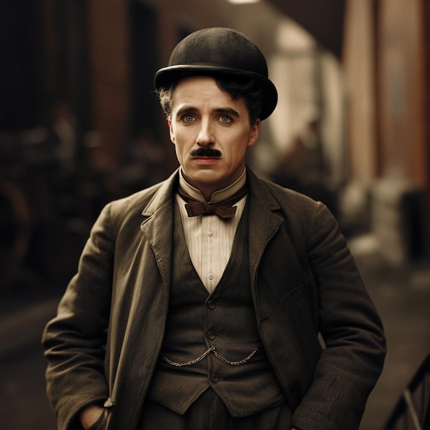 Charlie Chaplin, hoor.