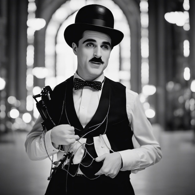 Foto foto di charlie chaplin