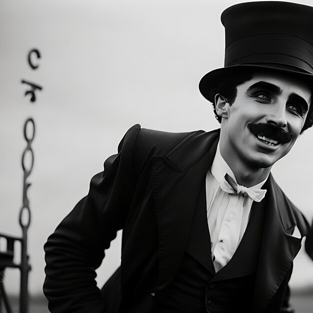 Foto charlie chaplin .