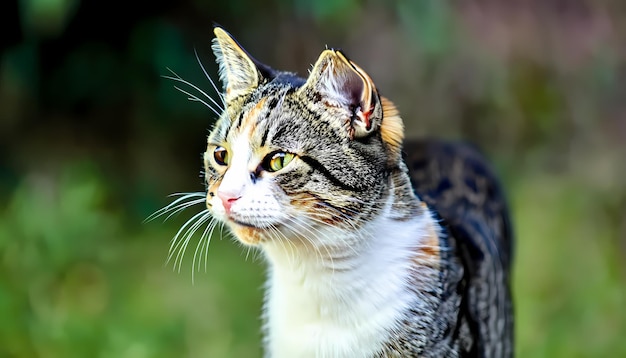 小さな猫の魅力的な 3D レンダリング