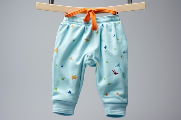 Charming baby pants in a frontal view perfect for little ones