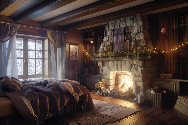 Charming bed and breakfast with a cozy fireplace o