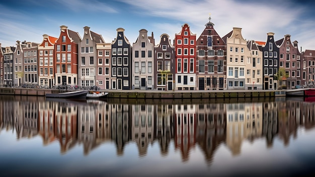 The charming canals of Amsterdam