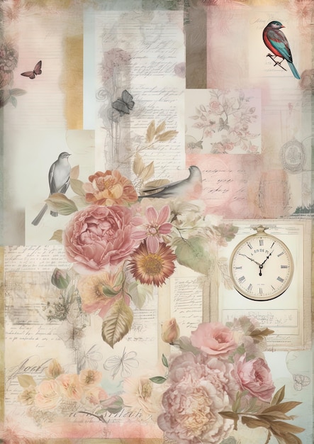 Charming Collection 610 Shabby Chic Illustrations