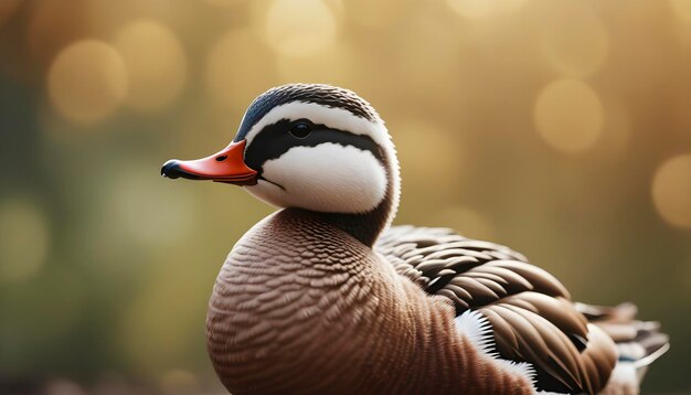 Photo charming duck