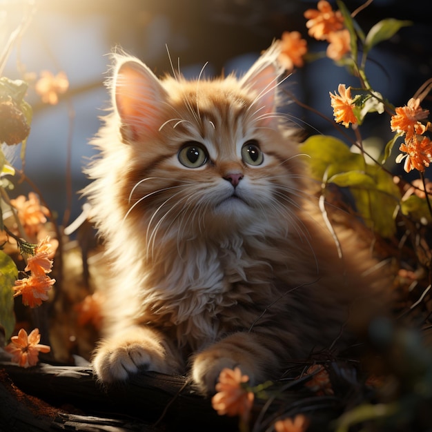 Charming Little Cat