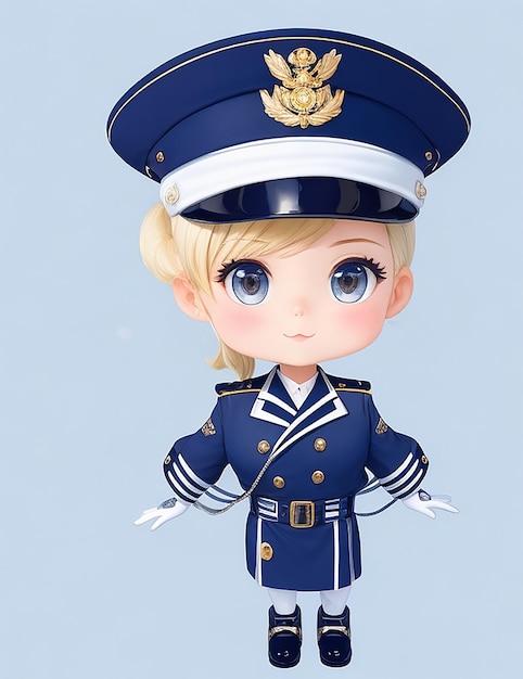 魅力的な海軍士官