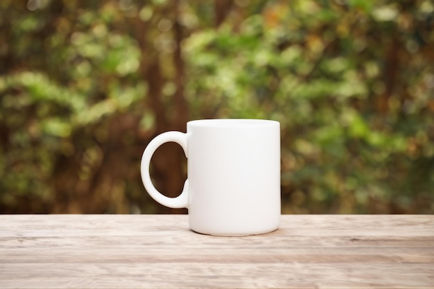 Charming White Mug for Mokup