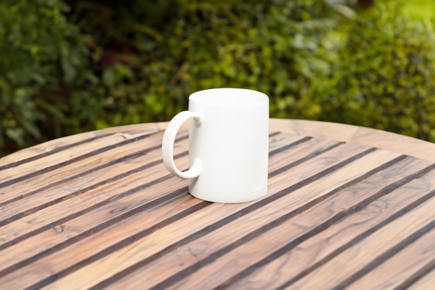 Charming White Mug for Mokup