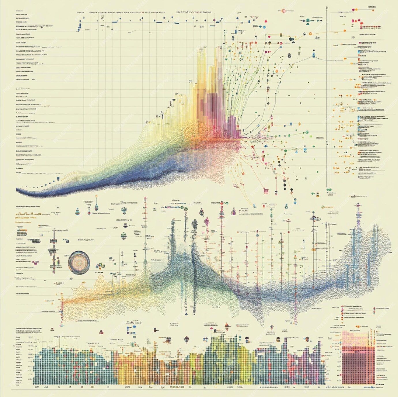 A chart comparing the popularity and usage of different programming ...