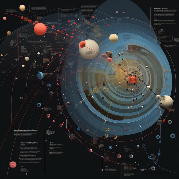 Photo a chart of the ebbs and flows of decision space