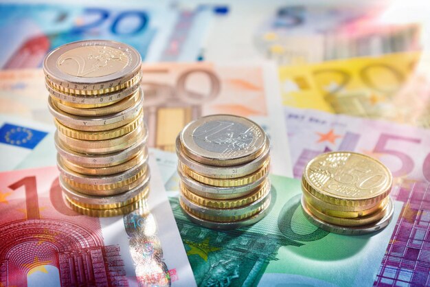 premium-photo-chart-euro-rise-up