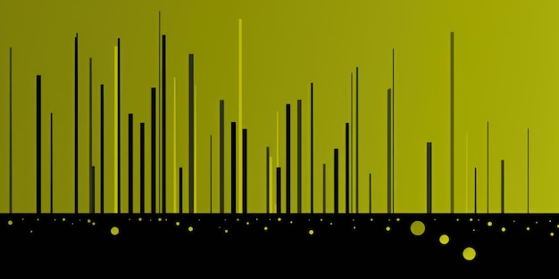 Foto chartreuse minimalistische achtergrond met lijn- en puntpatroon die een eenvoudige indruk creëert ar 42 job id ff7db45a3aac4752b2237c12f10e65ac