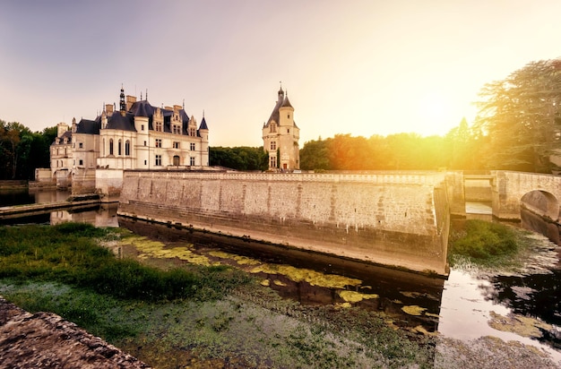 The Chateau castle de Chenonceau France