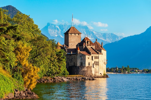 스위스의 Château Chillon 성