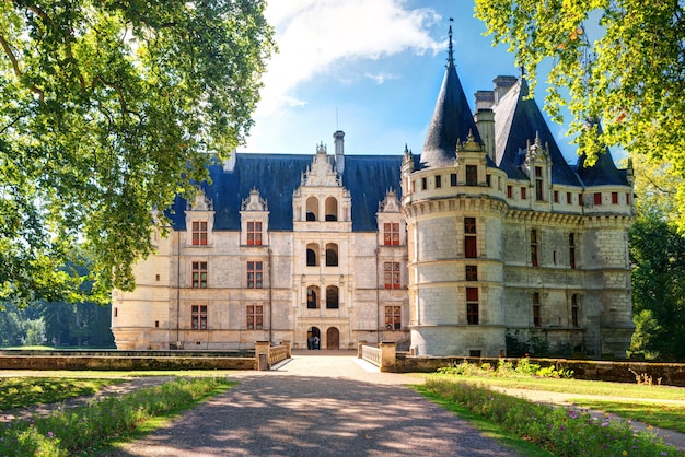 Chateau de AzayleRideau 프랑스