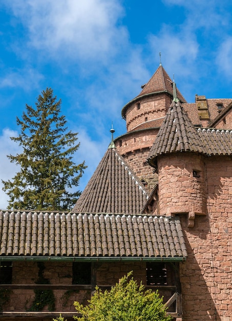 Chateau du HautKoenigsbourg Alsace Frankrijk
