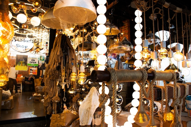 Chatuchak Weekend Market or Jatujak local walking street bazaar for thai people and foreign travelers travel visit and shopping goods products gifts souvenirs on October 29 2023 in Bangkok Thailand