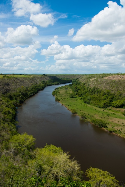 Chavon River in La Romana, Dominican Republic.