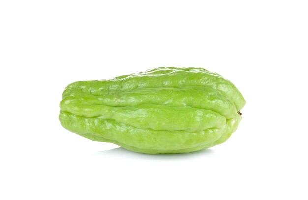 Chayote op witte muur