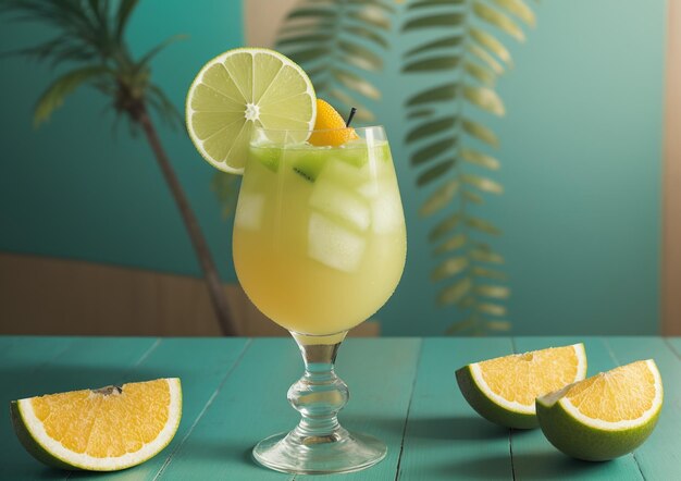 A cheap tropical drink