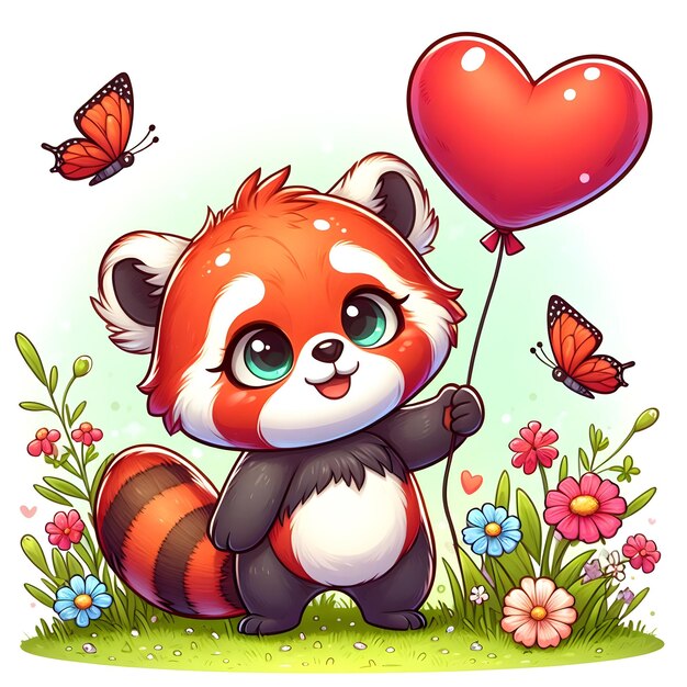 Check out this adorable 3D illustration of a red panda Its so cute you wont be able to resist