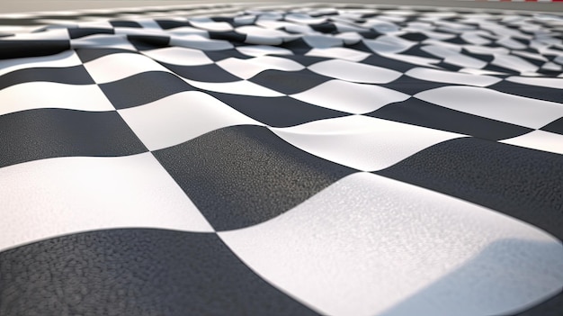 Checkered flag