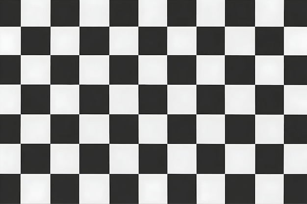 Foto un motivo quadrato a scacchi che è allo stesso tempo intricato e semplice generato da ai