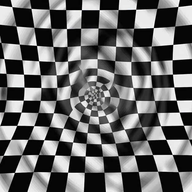 checkered in the style of image noise dark white and dark black