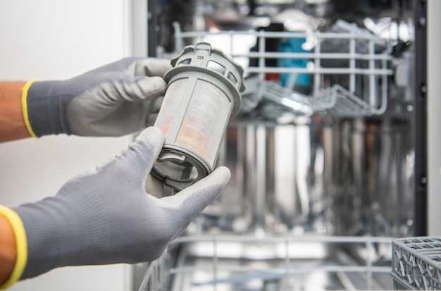 Checking on Modern Dishwasher Filter Element