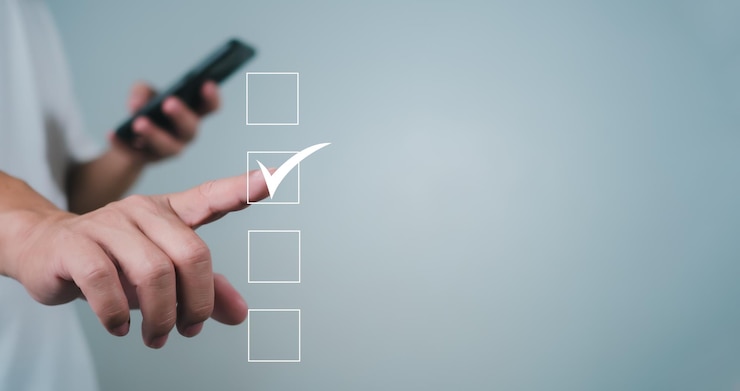 Foto checklist en invullen van het online enquêteformulier documentbeheersysteem dms assessment