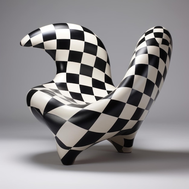 Photo checkmark shaped chair