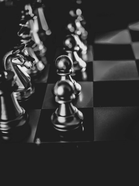 Download wallpapers 3d chess, silver metal chess, chessboard, intellectual  games for desktop free. Pictures for desktop free