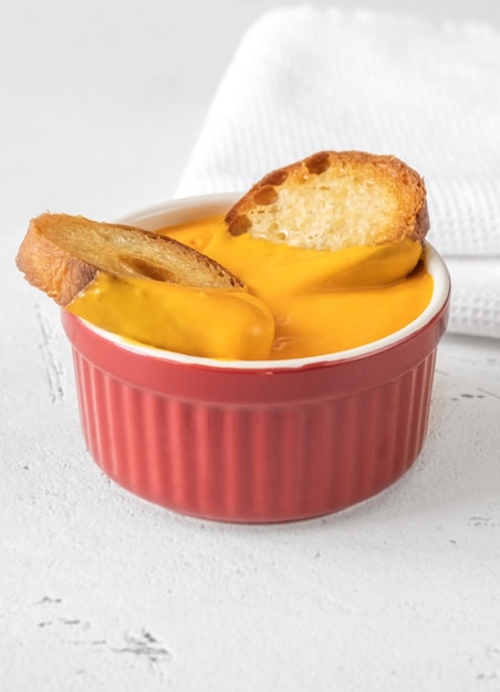 Cheddar dip sauce