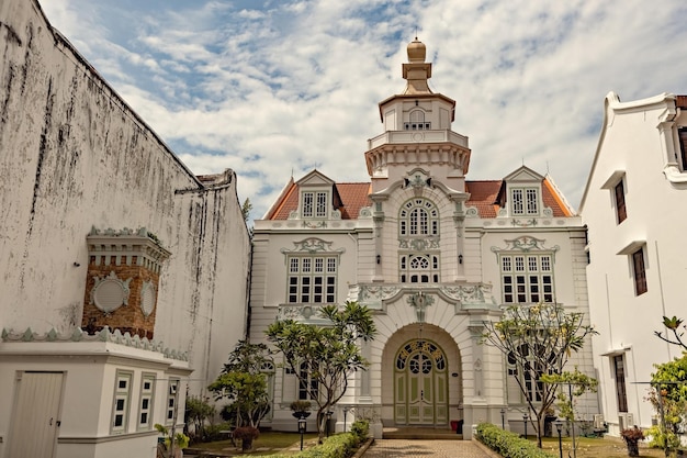 Chee Mansion aan Heeren Street in Melaka, Maleisië