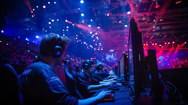 Photo cheer on your favorite team at the biggest gaming event of the year