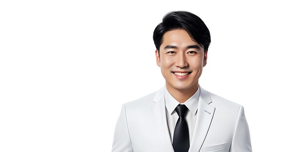 Cheerful Asian Businessman