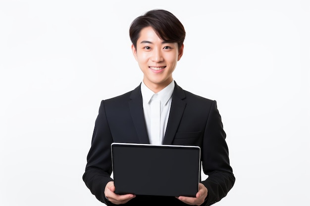 Cheerful young businessman