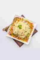 Photo cheese bhel