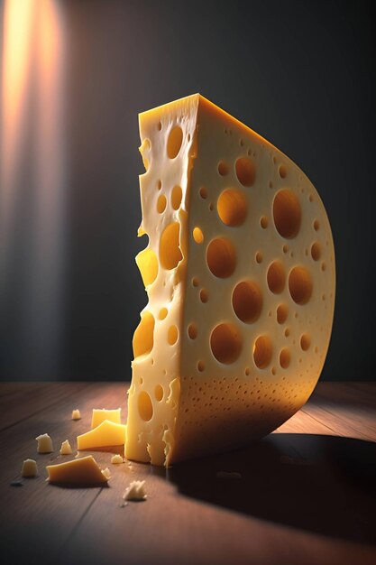 Cheese_cinematic_lighting_ beautiful_bright_hyperrealis