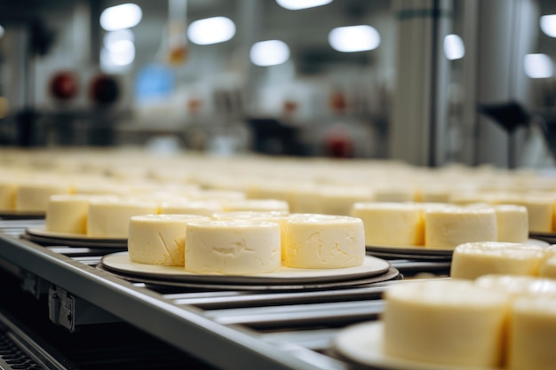 Cheese factory's industrial tech for quality products