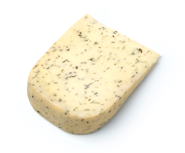 cheese  isolated on white