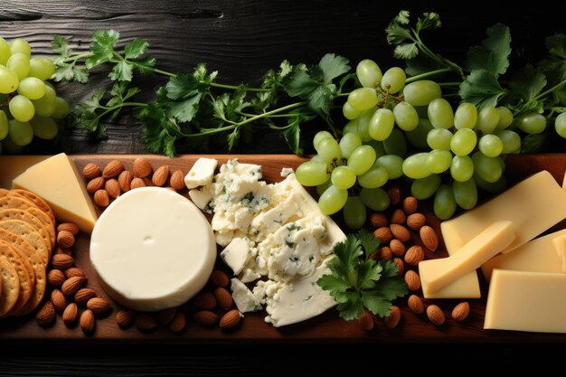 cheese on kitchen table in indoor studio professional advertising food photography