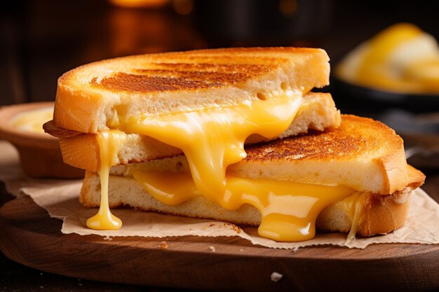 Cheese Sandwich A Toasty Symphony